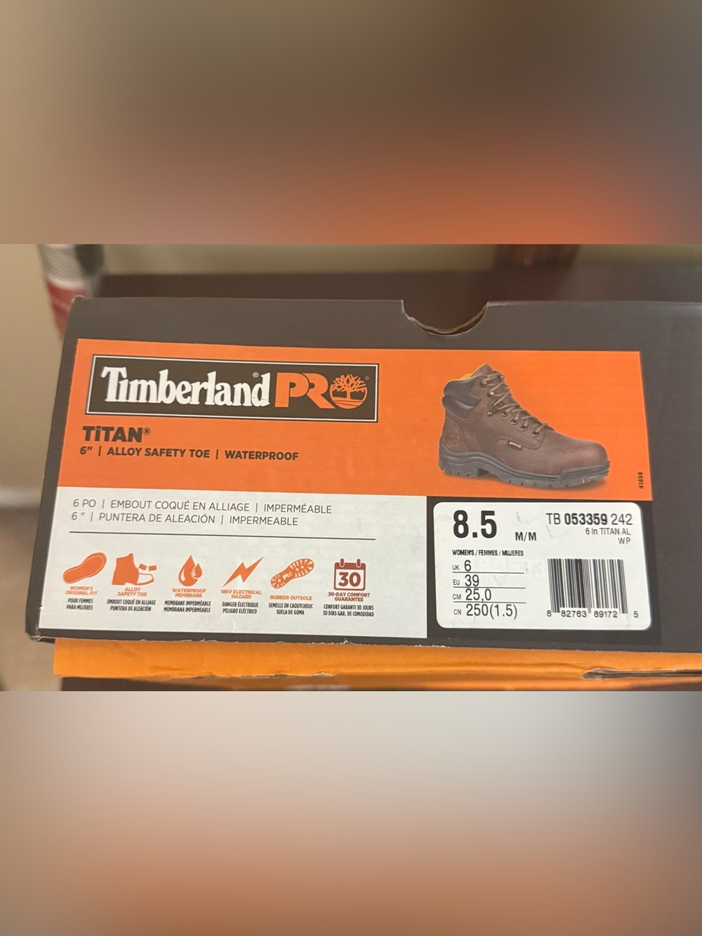 Timberland PRO Women's Titan Waterproof Boot